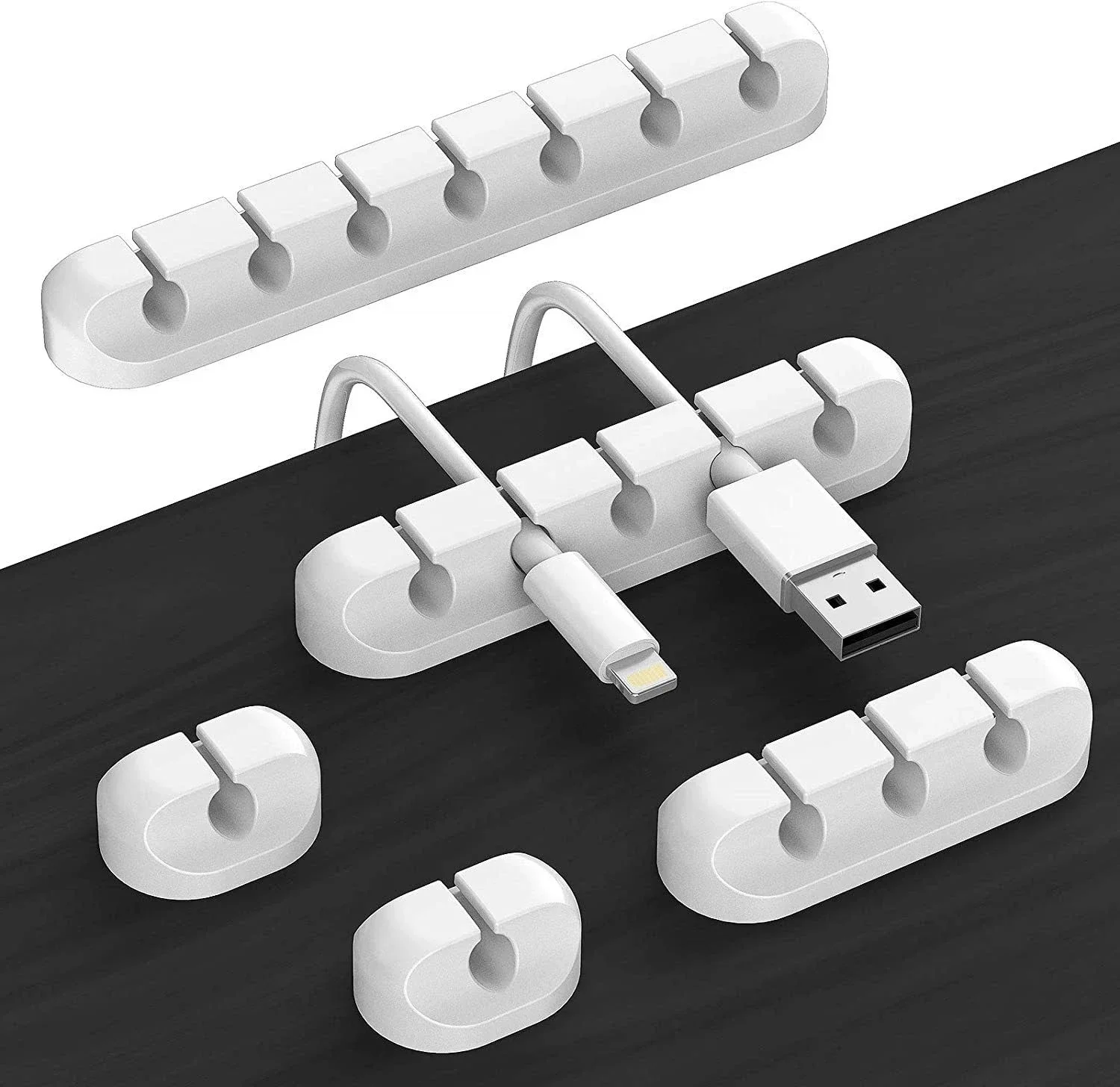 Tethering Cable Usb - Organizador de cables de silicona, enrollador