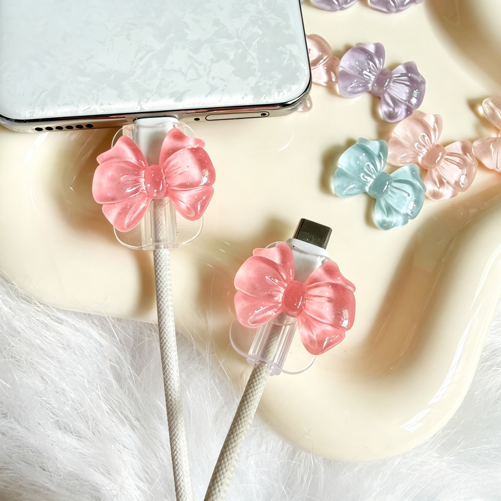 Tethering Cable Usb - Lindo protector de cable con lazo