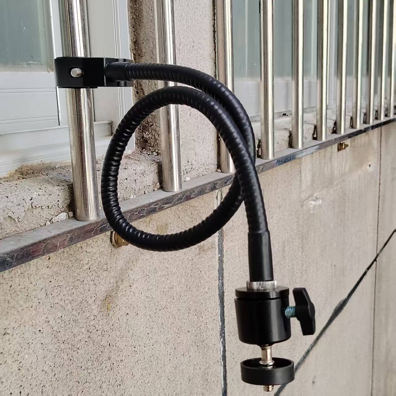 Photography Videography - Soporte Metálico con Abrazadera para Cámara