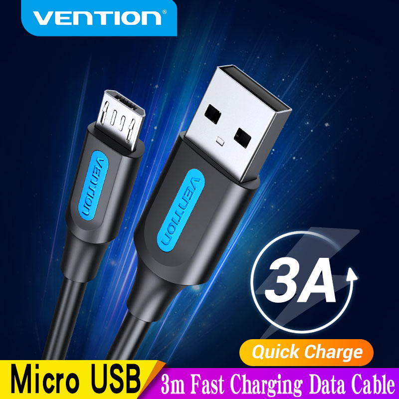 Xiaomi Photography Kit - Vention-Cable micro USB recubierto en nailon