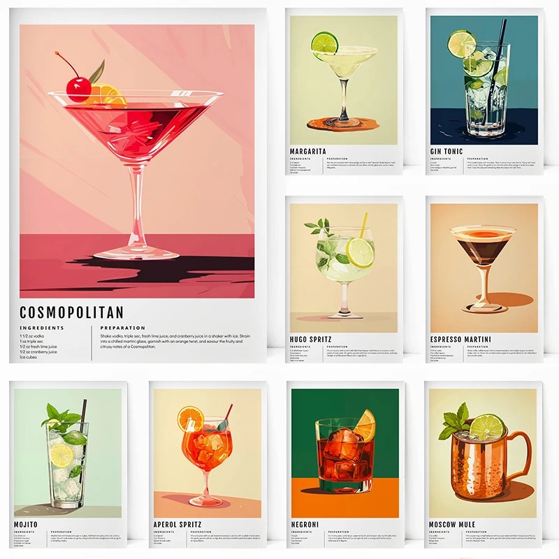 Photography By - Póster Clásico de Margarita, Alcohol, Hugo