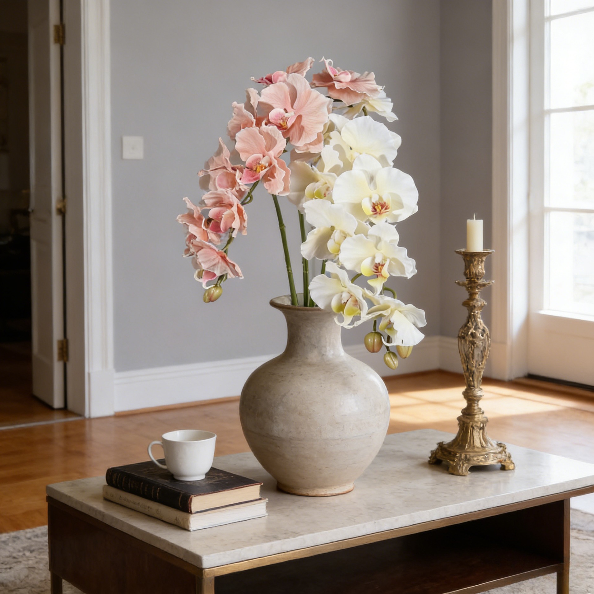 Photography Hotel - Phalaenopsis Artificial de estilo coreano, 9