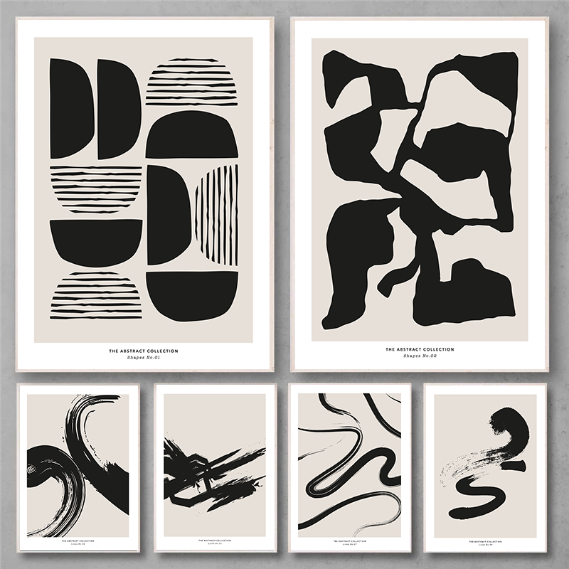 Photography Geometry - Impresión de Arte Abstracto Minimalista con