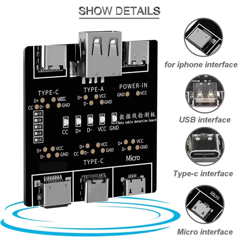 1/2/3 Piezas DT3 USB Tester, P - Tethering Cable Usb reseña y precio