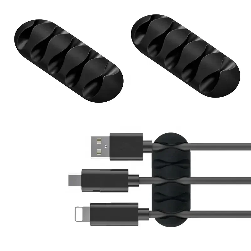 Organizador de cables de silic - Tethering Cable Usb reseña y precio