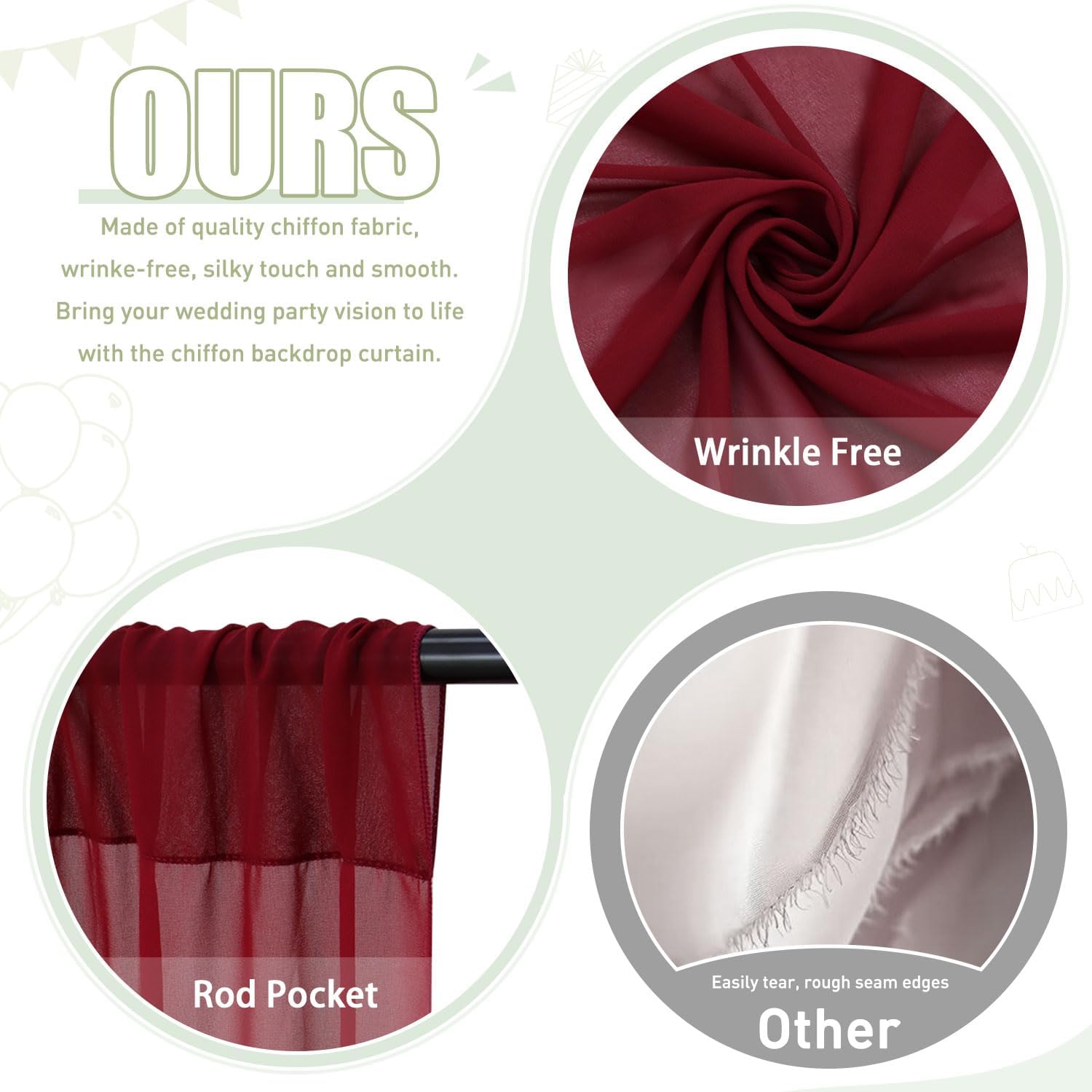 2 uds cortinas de fondo color  - Photography Hotel reseña y precio