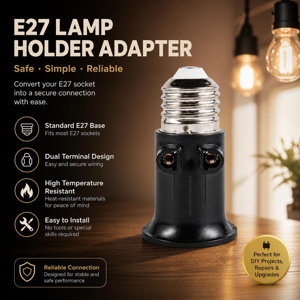 Adaptador de Enchufe E27 a Enc - Photography Treatment reseña y precio