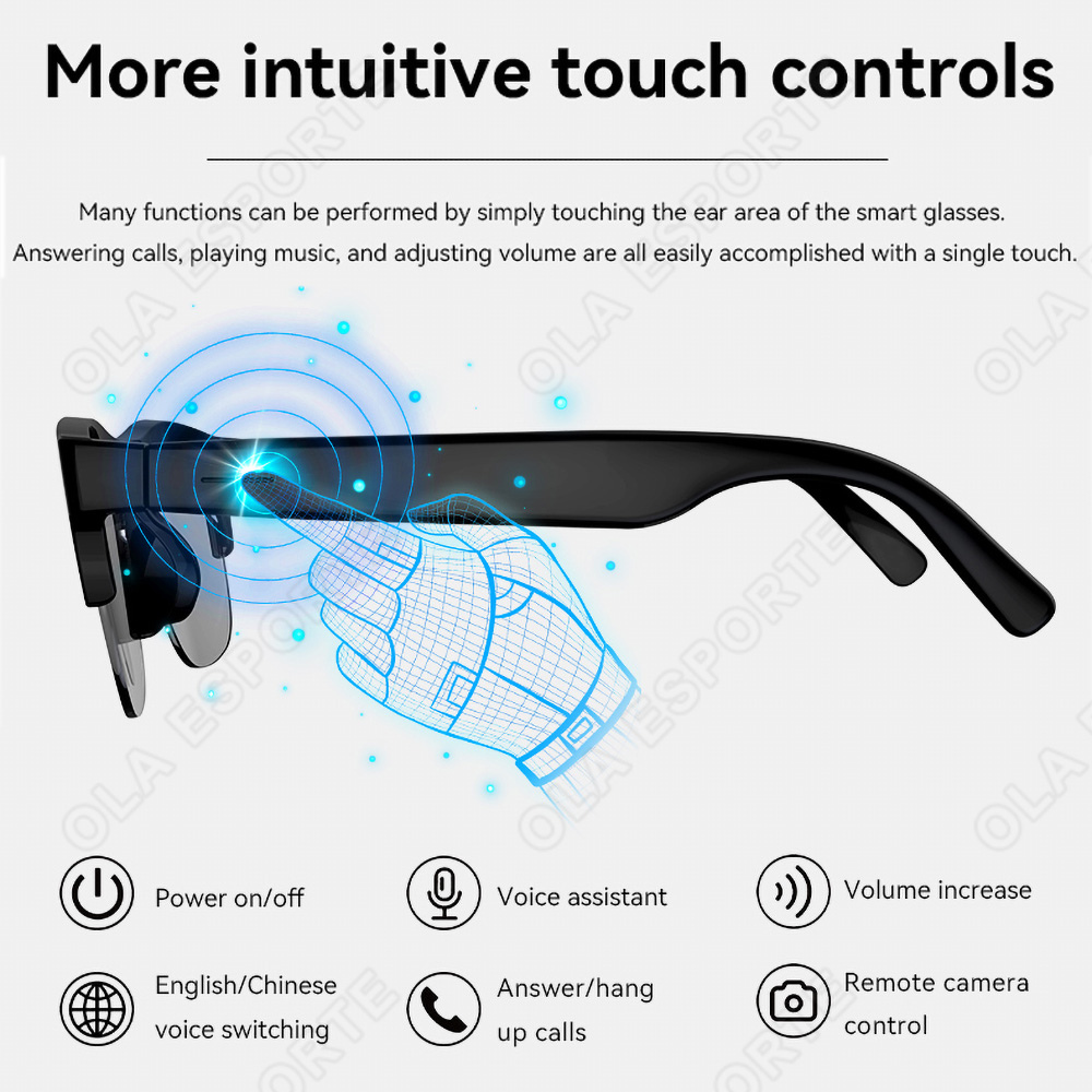 NUEVAS Gafas Inteligentes V5.3 - Photography Videography reseña y precio