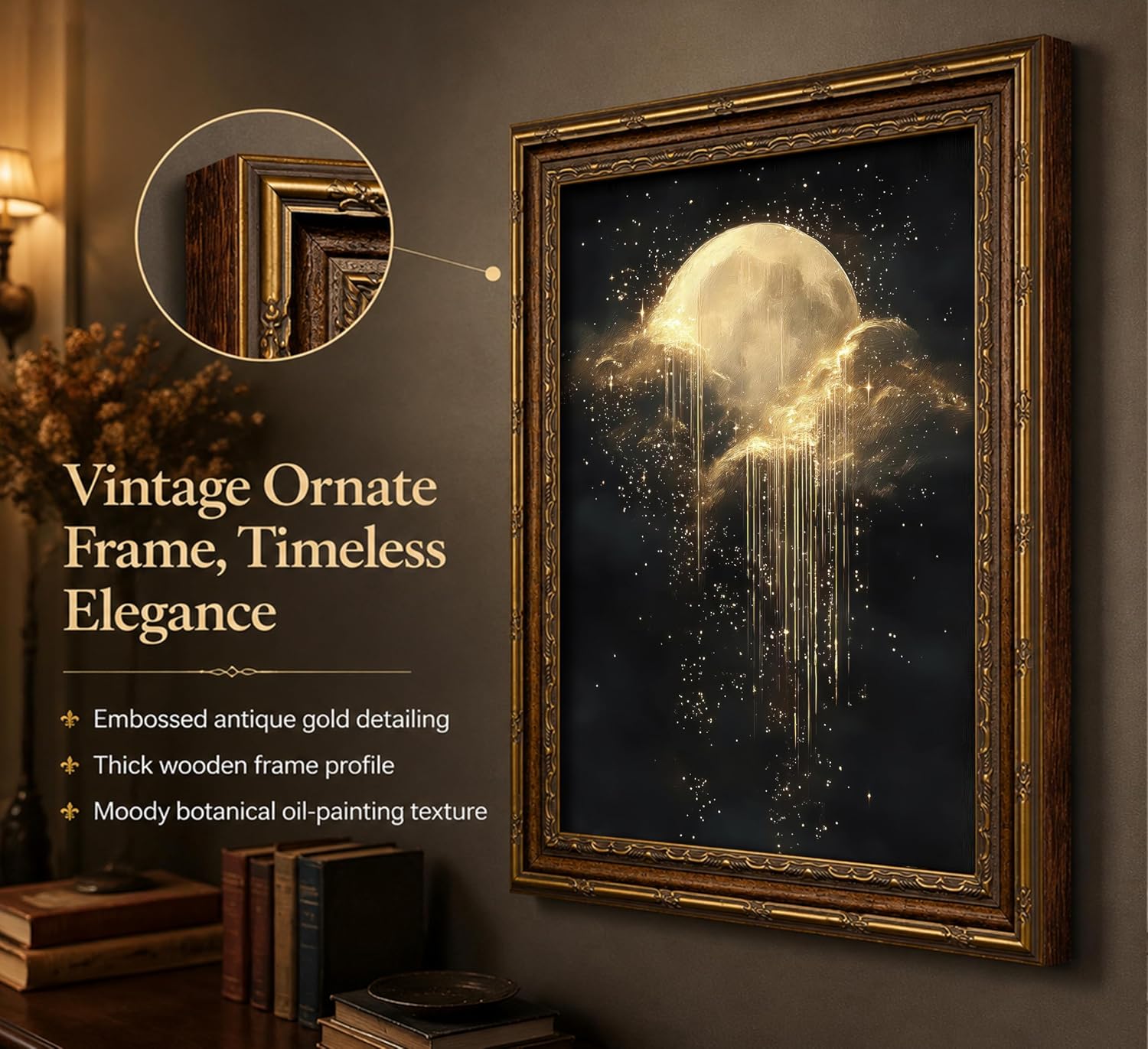Cuadro Antiguo con Marco, Arte - Photography By reseña y precio
