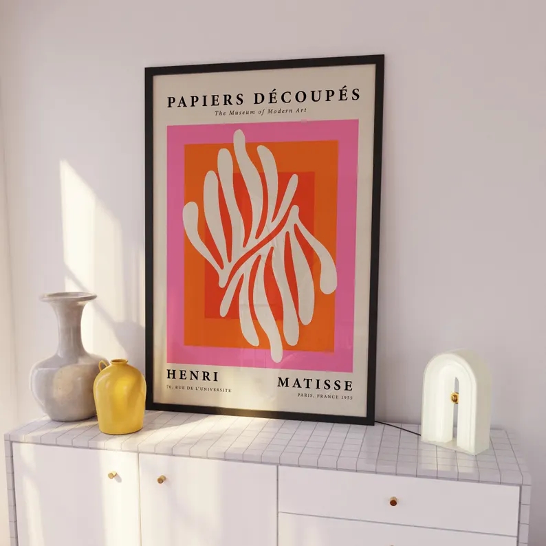 3 piezas de arte moderno naran - Photography Interior reseña y precio