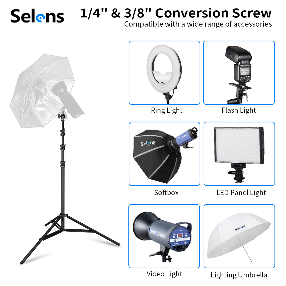 Selens Soporte de Luz con Amor - Photography Treatment reseña y precio