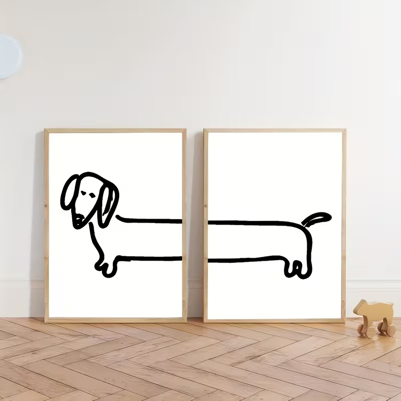 2 piezas de arte moderno para  - Photography Interior reseña y precio