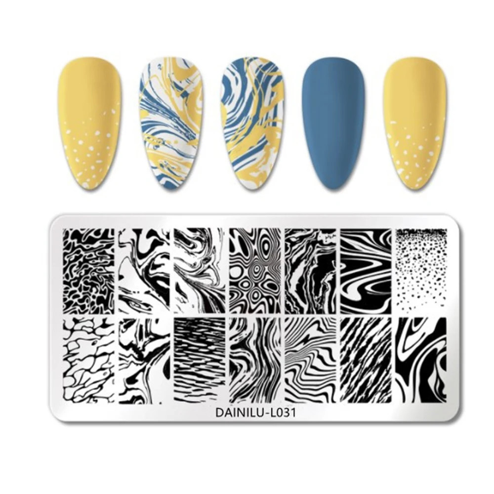 Placa de estampado de uñas con - Photography Geometry reseña y precio