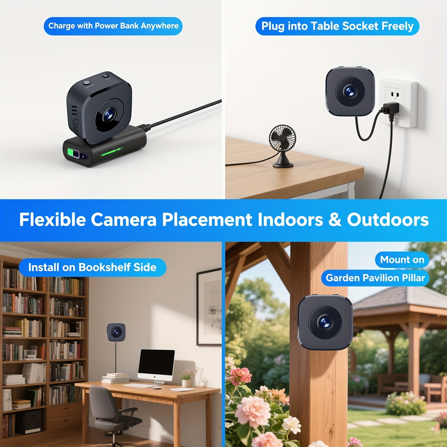 Mini cámara WiFi HD de 1080P,  - Photography Videography reseña y precio
