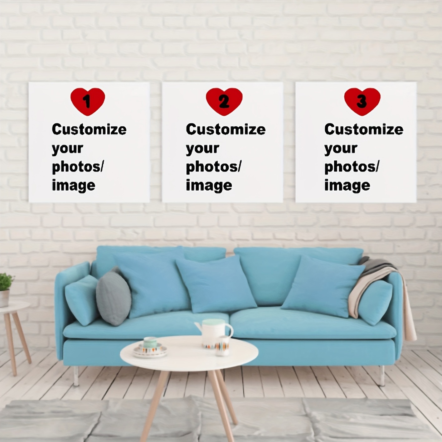 3 unids/set de póster de lienz - Photography Interior reseña y precio