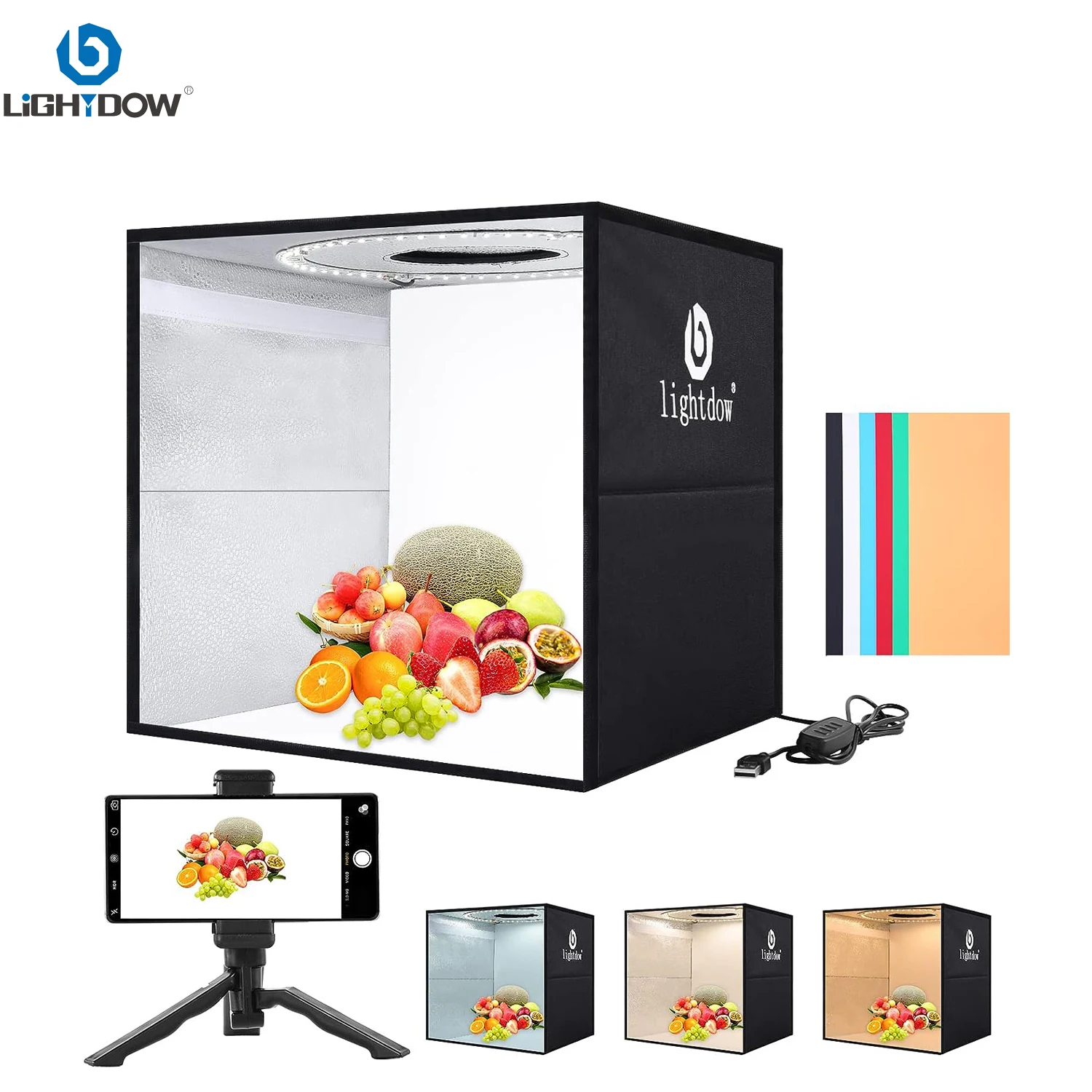 Lightdow-caja de fotos regulab - Photography Treatment reseña y precio