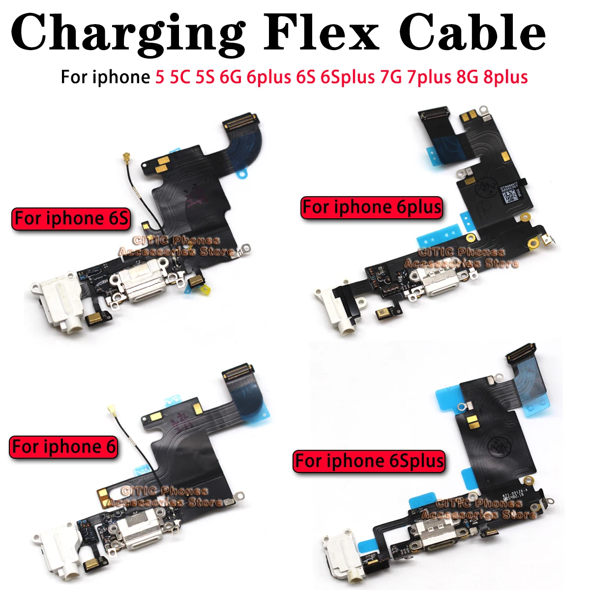 5 uds para iPhone 6 6S 7 8 Plu - Tethering Cable Usb reseña y precio